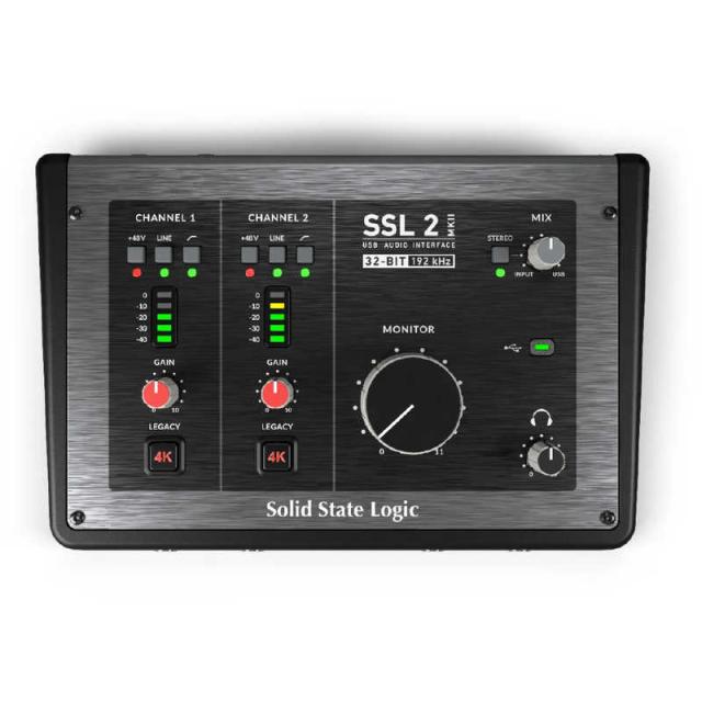 SSL　Solid State Logic 2 MKII USBオーディオ・インターフェイス 2 ＆ 2＋ 待望の次世代機が登場 Solid State Logic　SSL2 MK2