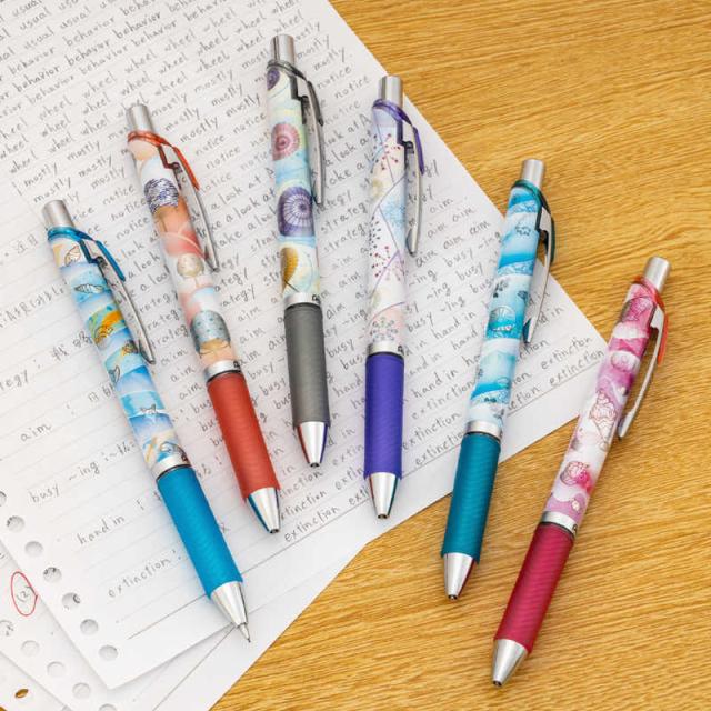 ぺんてる (限定)エナージェルシャープペン0.5葉っぱ PL75SM3の