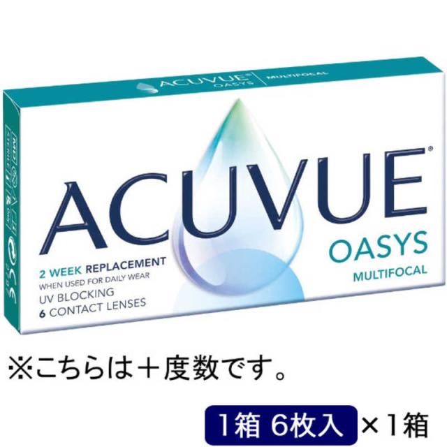ジョンソン＆ジョンソン　(度あり/ 3.75) アキュビューオアシスマルチフォーカル (BC8.4/ADD Mid/DIA14.3) コンタクトレンズ