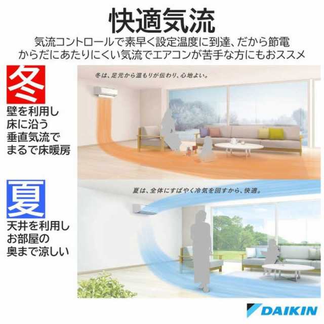 標準取付工事費込）ダイキン DAIKIN エアコン 12畳用 うるさらX RBK