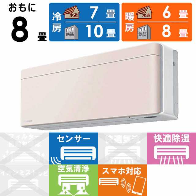 爆安 ###ダイキン ルームエアコンミントグリーン 2023年 SXシリーズ 室内電源タイプ 本体色ホワイト risora リソラ 単相100V 10 畳程度 受注生産