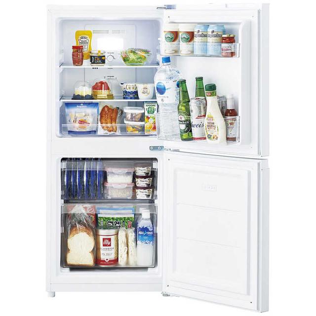 新生活 家電セット 4点 ホワイト 冷蔵庫121L＋洗濯機5kg＋電子レンジ 