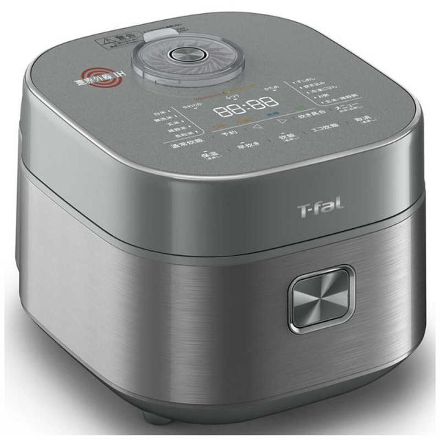 T-fal　炊飯器 5.5合 ザ・ライス 遠赤外線/IH メタリック　RK882CJ0