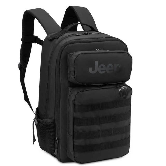 ジープ　タクティカルバックパック 軽量 大容量 34L (拡張時：39L) GLACIER グレイシャー ブラック　J0274461000