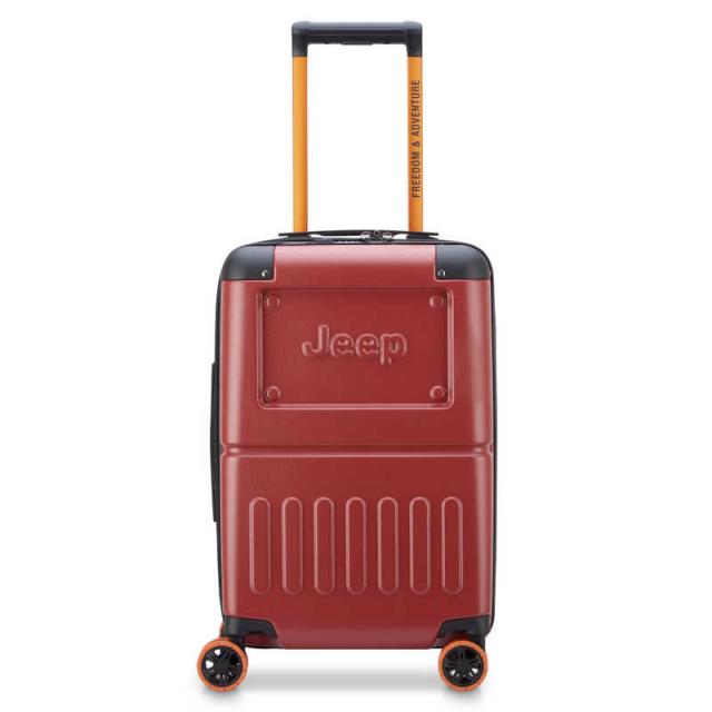 ジープ　Jeep サミット スーツケース Sサイズ サイドハンドル付 宿泊目安 : 2泊〜3泊 [TSAロック搭載 / 35L] レッド　J0274280104_1