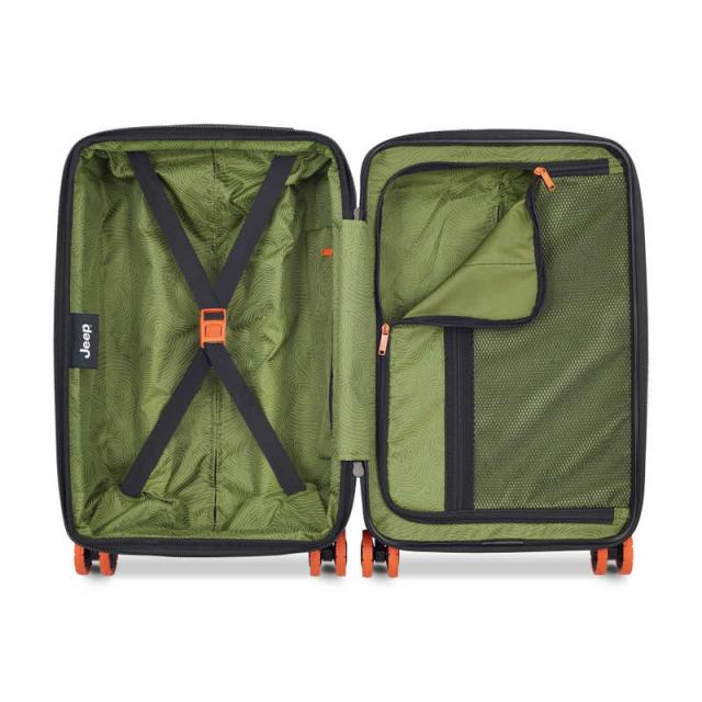 ジープ　Jeep サミット スーツケース Sサイズ サイドハンドル付 宿泊目安 : 2泊〜3泊 [TSAロック搭載 / 35L] レッド　J0274280104_2