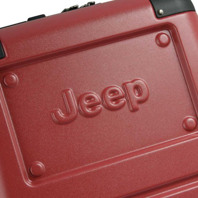 ジープ　Jeep サミット スーツケース Sサイズ サイドハンドル付 宿泊目安 : 2泊〜3泊 [TSAロック搭載 / 35L] レッド　J0274280104_5