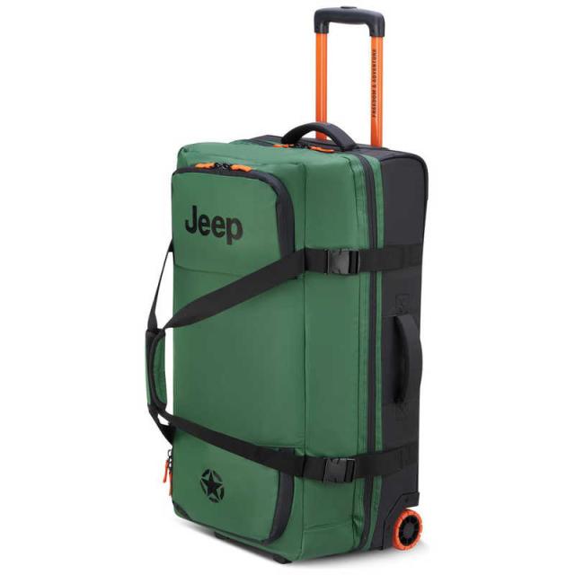 ジープ　ソフトキャリー ボストンキャリー 大型ダッフルバッグ Mサイズ CASCADE カスケード グリーン　J0274324013の通販は 27,099円