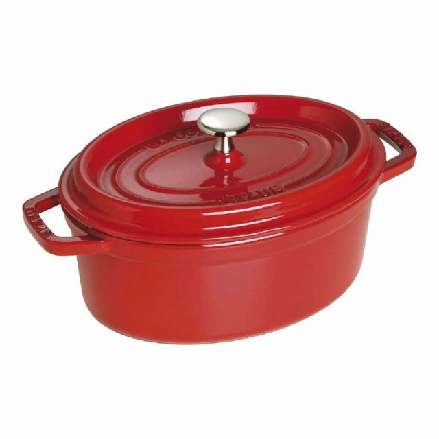 STAUB 《IH対応》ホーロー鍋 ｢ピコココットオーバル｣(2.3L) 40509-830 ...