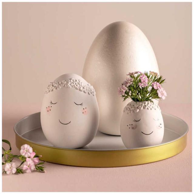 LEONARDO　セラミックオブジェ”エッグ” 20cm Pesaro　038899