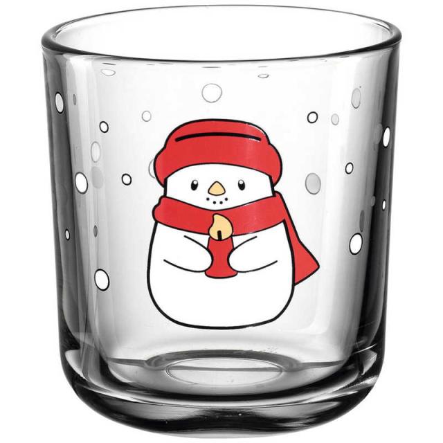 LEONARDO　ティーキャンドルホルダー6P H9cm スノーマン 調理家電アクセサリ−　CN31014