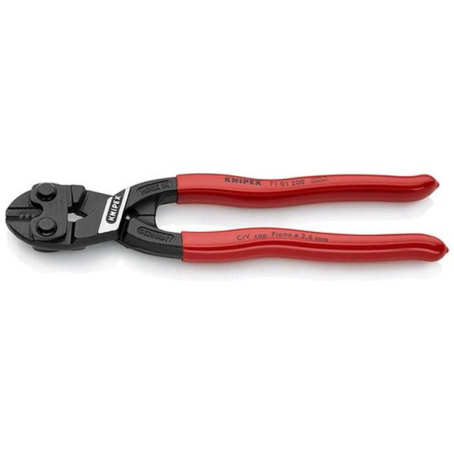 KNIPEX社　KNIPEX ミニクリッパー 200mm プラスチックハンドル(SB店頭展示パッケージ仕様)　7101200SB