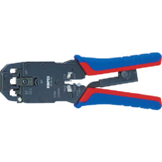 KNIPEX社　プラグ用圧着ペンチ 200mm　975112