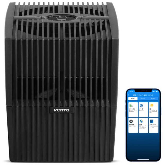 ベンタ　加湿器 VENTA Original Connect (ベンタ オリジナルコネクト) [気化式] 21畳対応 黒　AH515の通販は