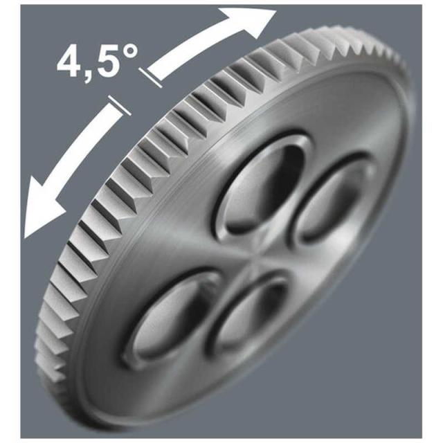 WERA社　8010 B サイクロップコンフォート ラチェットセット ハンテンレバー， 9.5ミリ　5540_3
