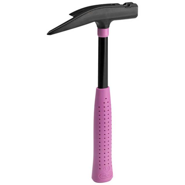 ロームヘルドハルダー　PICARD くぎ抜きハンマー Pinkハンマー 大工用ルーフィングハンマー、チェッカー仕上げ　62610