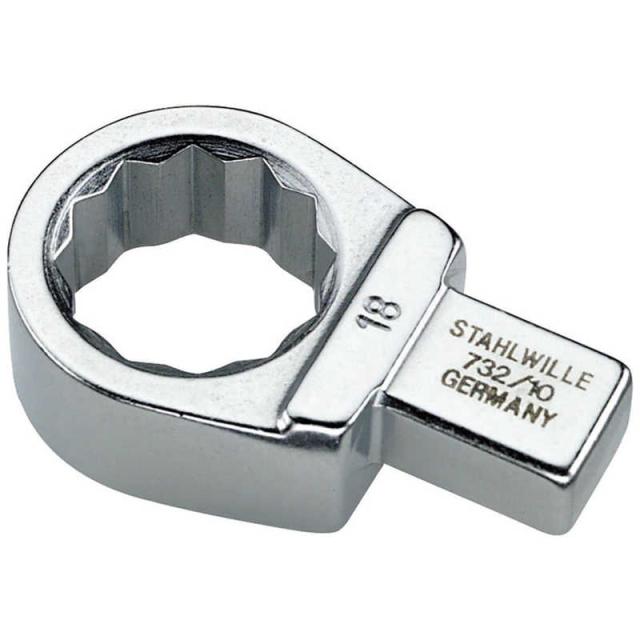 STAHLWILLE　ジョイントサイズ9×12mm トルクレンチ用差替メガネヘッド インチサイズ 7/16　732A/10-7/16