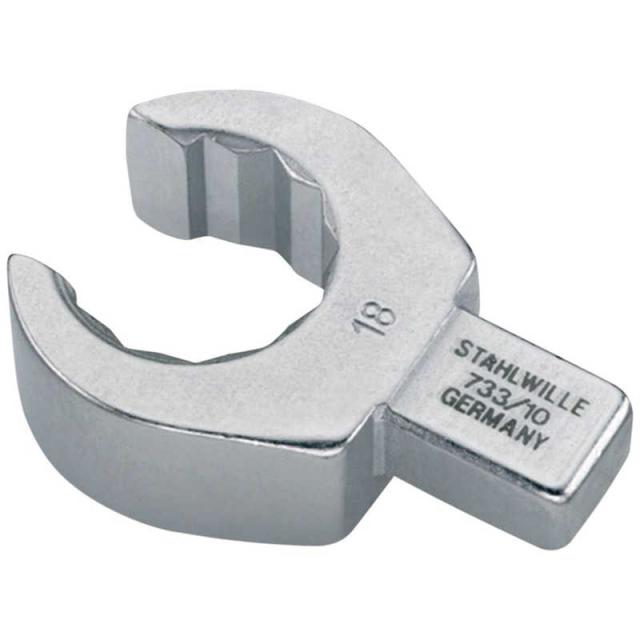 STAHLWILLE　ジョイントサイズ9×12mm トルクレンチ用差替オープンリングヘッド インチサイズ 3/8　733A/10-3/8