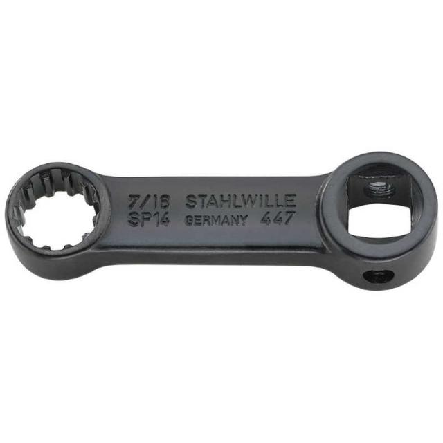 STAHLWILLE　3/8SQ トルクレンチ用アダプター 14mm　447ASP-14