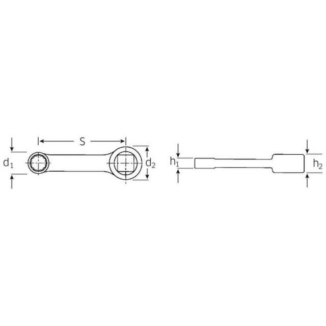 STAHLWILLE　3/8SQ トルクレンチ用アダプター インチサイズ 9/16　447A-9/16_1