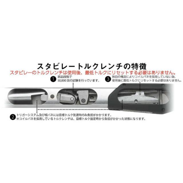 STAHLWILLE　トルクレンチ トルク範囲10-50Nm　730N/5