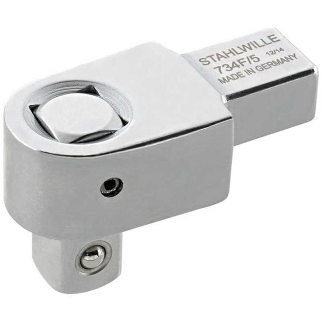 STAHLWILLE　ジョイントサイズ9×12mm トルクレンチ差替スクエアドライブヘッド 1/4SQ(固定)　734F/4