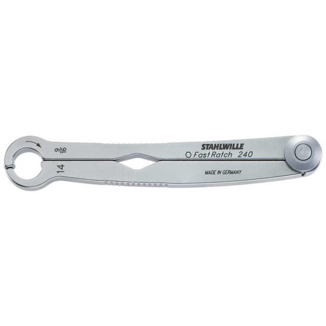 STAHLWILLE　ファストラッチレンチ 240 12mm×15/32　240-12X15/32