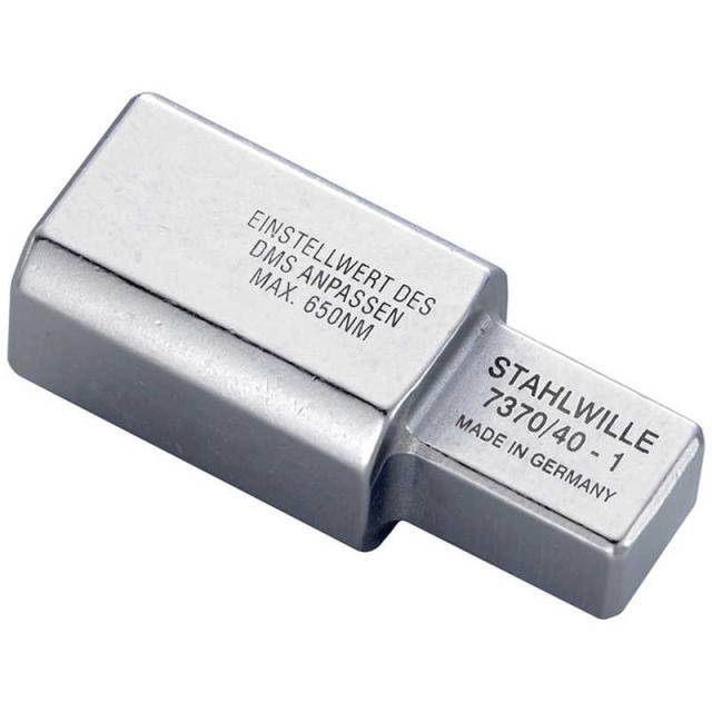 STAHLWILLE 合わせ目大きさ14×18粍 トルクレンチ用取り替えっこアダプタ 25.4mm×28粍 7370/40-1