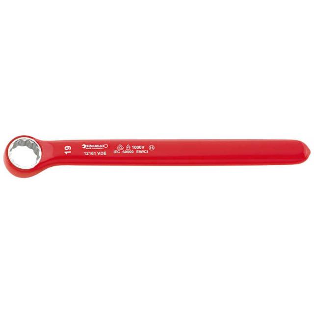 STAHLWILLE 縁切り片口眼鏡 22粍 12161VDE-22