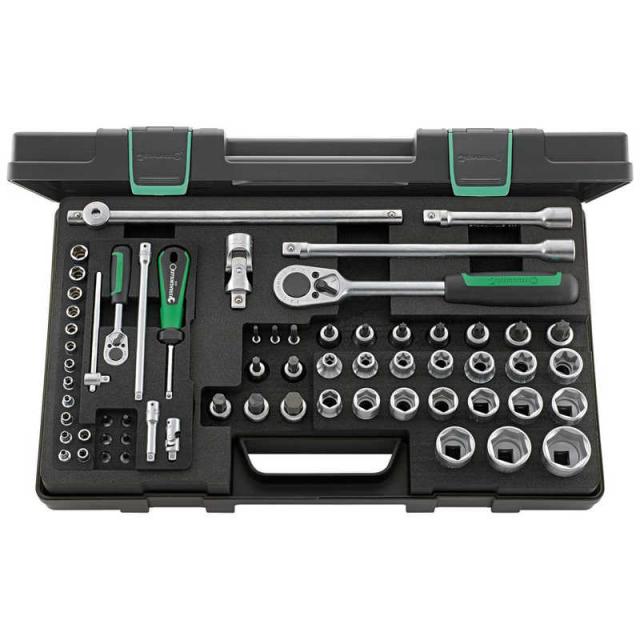 STAHLWILLE　63点組 1/4SQ 1/2SQ ソケットレンチセット　86TXKN