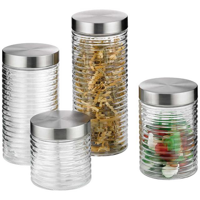 ケラ　保存容器 4P Diana 0.75L　11950