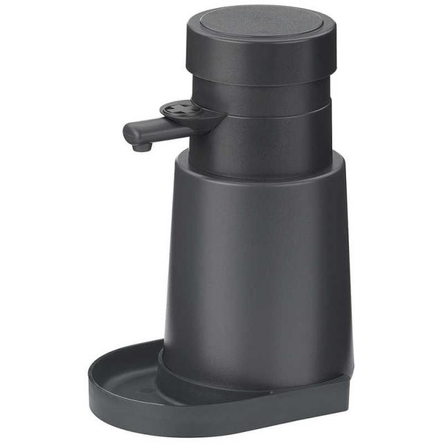 ケラ　ジェル対応アルコールディスペンサー (450ml) ダークグレー　24508