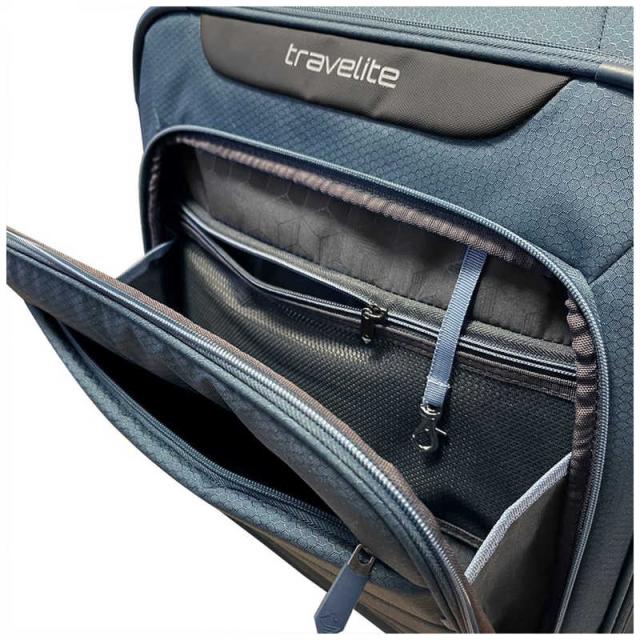 TRAVELITE　ソフトキャリー Skaii(スカイー) 超軽量 チャコールグレー [TSAロック搭載 /36 L /2泊〜3泊]　592247-04 超軽量 ソフトキャリー Skaii（スカイー） チャコールグレー 592247-04