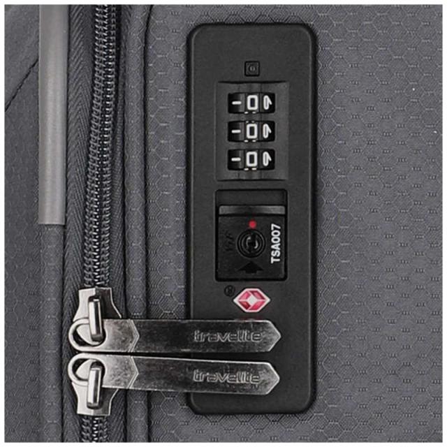 TRAVELITE ソフトキャリーバッグ Skaii ファスナータイプ 宿泊