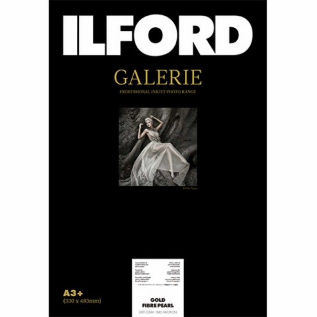 イルフォード　イルフォードギャラリーゴールドファイバーパール 290g/m2(A3ノビ･ 50枚)ILFORD GALERIE Gold Fibre Pearl　433208