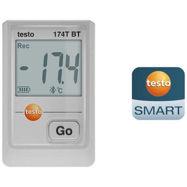テストー　温度データロガー(Bluetooth) testo 174T BT 白　572174201