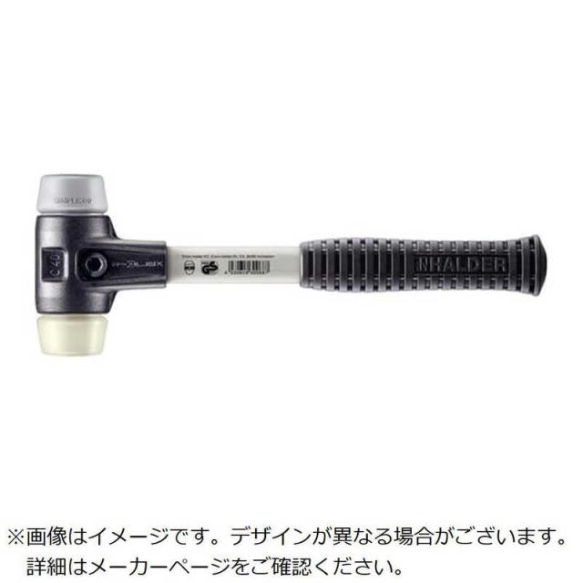 ロームヘルドハルダー　HALDER SIMPLEXハンマー TPEミディアム・ナイロン、強化鋳鉄製ハウジングとグラスファイバー製ハンドル 径40mm 全長325mm　3738.04
