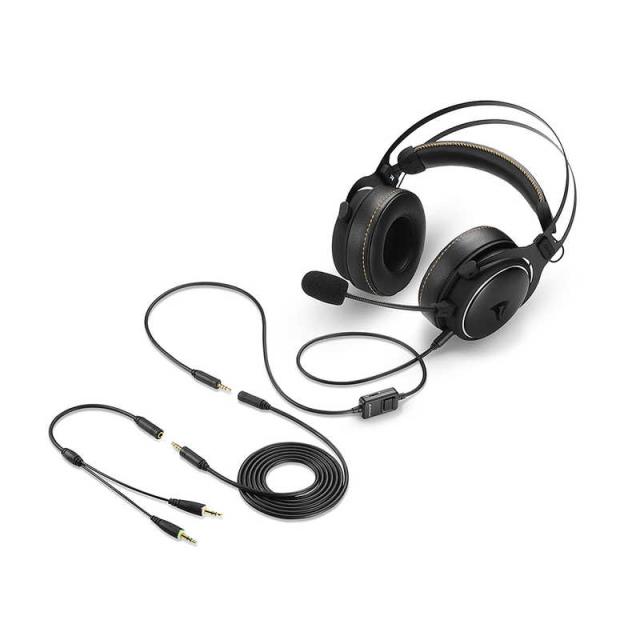 SHARKOON　ゲーミング ヘッドセット SKILLER SGH50 φ3.5mmミニプラグ 両耳 ヘッドバンドタイプ　SHA-SGH50