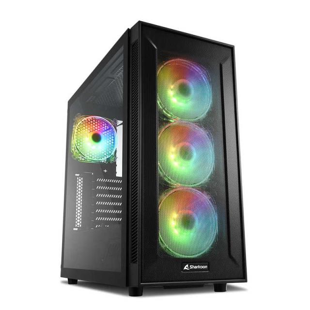 SHARKOON　PCケース TG6M RGB ブラック　SHA-TG6MRGB 9,178円