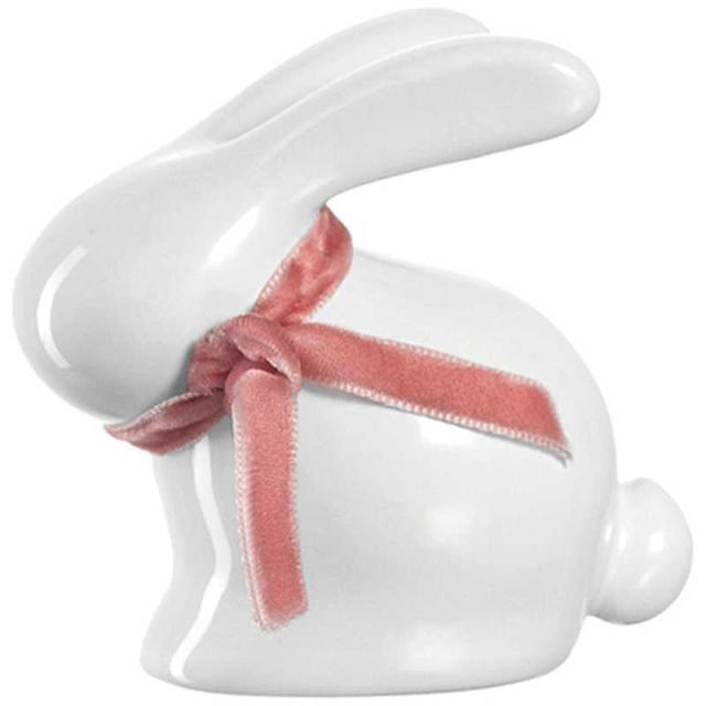 LEONARDO　オブジェイースターバニー6P 7cm Pesaro　38917