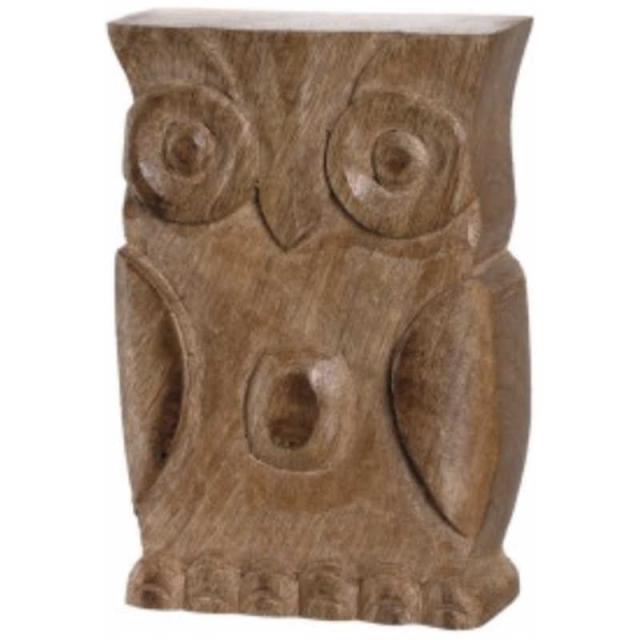 LEONARDO　Leonardo （レオナルド） オブジェ”フクロウ”2P H20cm　CN41714