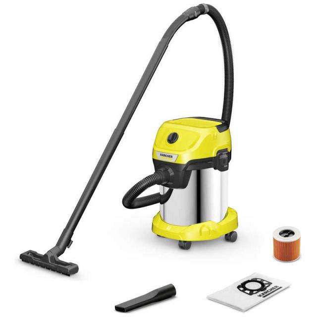 ケルヒャー 　KARCHER　家庭用乾湿両用バキュームクリーナー  1.628-145.0 [紙パック式 /コード式]　1.628-145.0