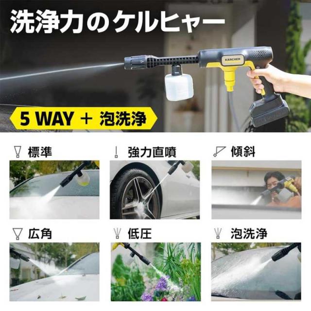 ケルヒャー KARCHER モバイル高圧洗浄機 OC 5 ハンディジェット 1.328