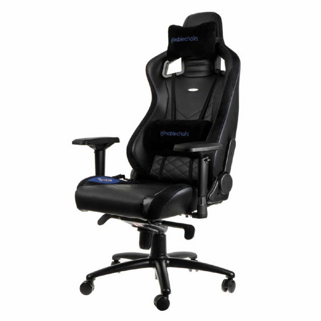 NOBLECHAIRS　ゲーミング チェア EPIC ブルー　NBL-PU-BLU-003