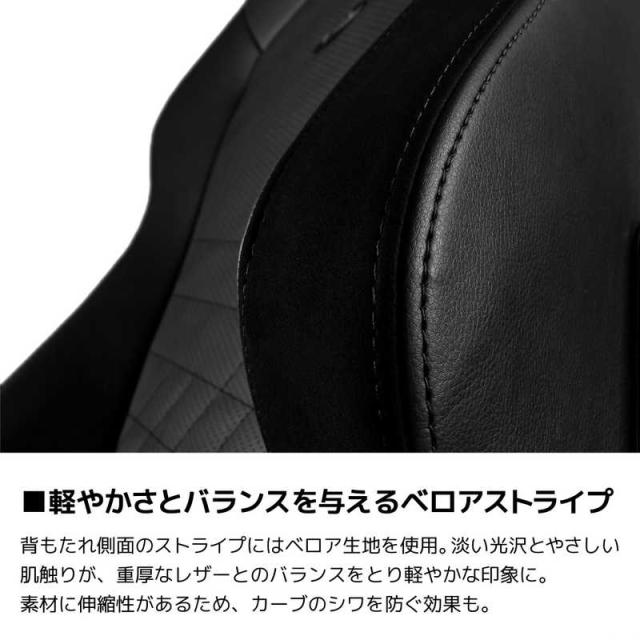 NOBLECHAIRS　ゲーミング チェア HERO ブラック　NBL-HRO-PU-BLA-SGL_19