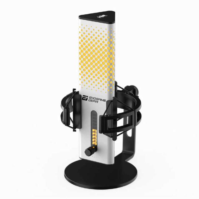 エンドゲームギア　ゲーミング マイク XSTRM USB Microphone ホワイト　EGG-XST-WHT