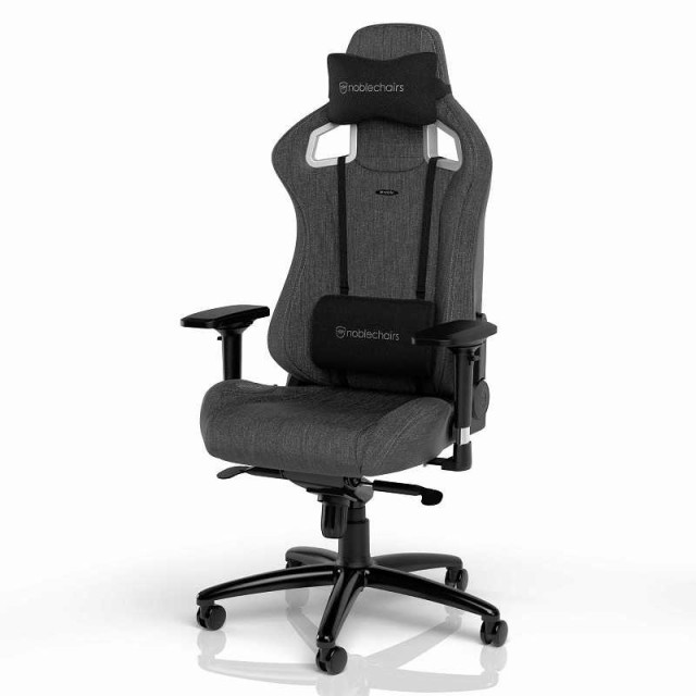 NOBLECHAIRS　ゲーミング チェア EPIC TXシリーズ チャコールグレー　NBL-EPC-TX-ATC-SGL