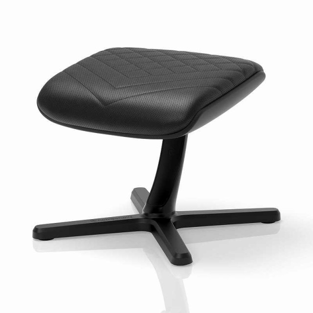 NOBLECHAIRS FOOTREST 2 (フットレスト ツー) オットマン 足置き台 オフィスチェア ゲーミングチェア ブラック NBL-FR-PU-BLKの通販は