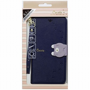 スマートボックス ｉｐｈｏｎｅ １１専用手帳型ケース ｃｏｃｏｔｔｅ ｎａｖｙ ｉｐ１９ ６１ ｃｏｔ０６の通販はau Pay マーケット コジマ Au Wowma 店
