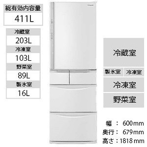 ポンペイ にじみ出る ラッシュ Panasonic 冷蔵庫 Ono Grill Com